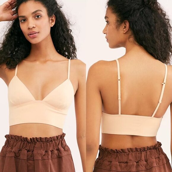 NWT Free People Sage Longline Bralette Bell of George Size XS Bra Bohemian New - Picture 5 of 7